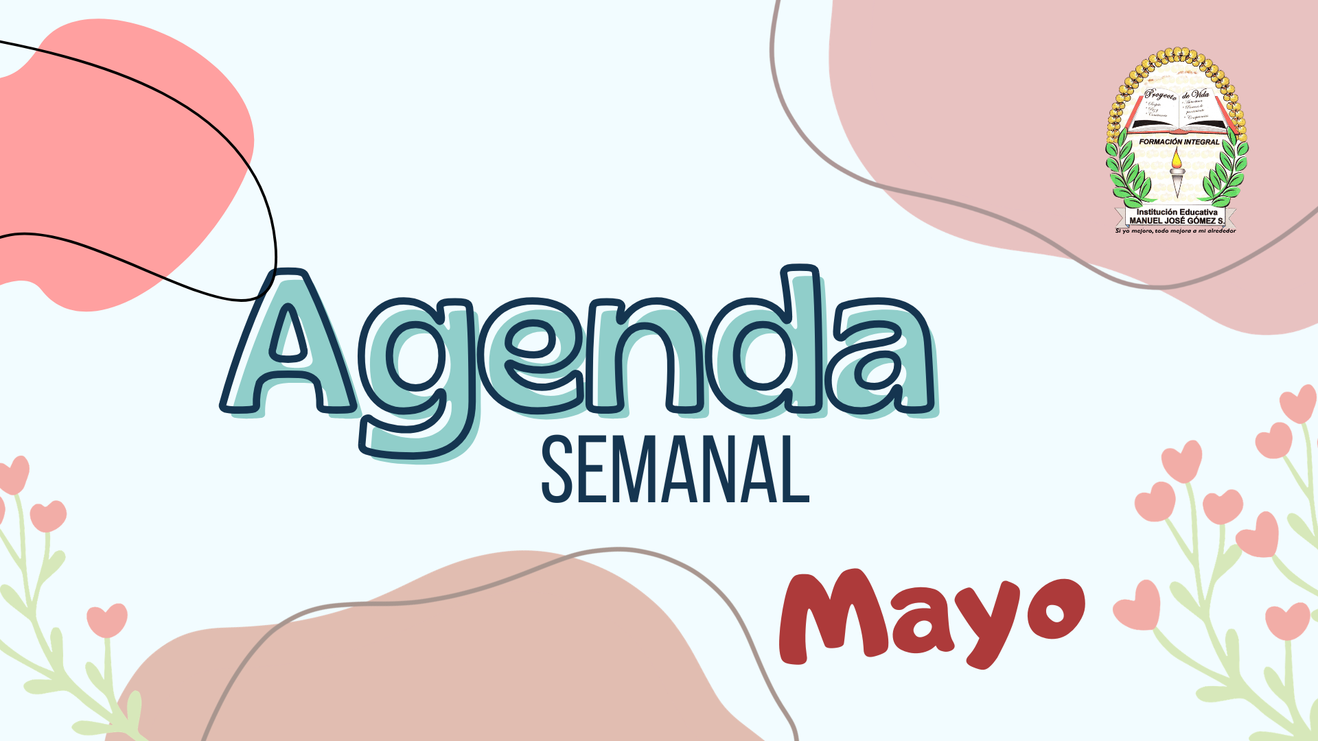 Agenda semanal Mayo